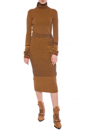 Skirt with logo pattern, zdjęcie 2 Skirt with logo pattern od Victoria Beckham